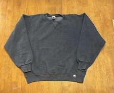 Russell Athletic Dri Power Crewneck Sweatshirt Medium Gray