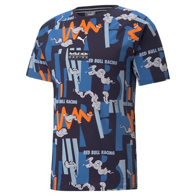 Puma RBR AOP Tee Racing T-Shirt Freizeitshirt