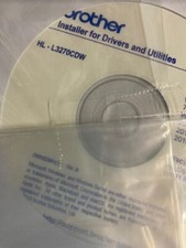 New Genuine Brother HL-L3270cdw Printer CD Software Drivers Utilities
