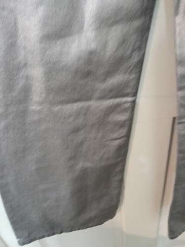 Girls Justice Denim Wide Leg Silver Pleather Pant Size 14 New With Tags - Picture 6 of 8