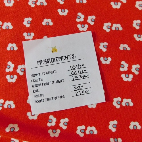 BODEN Camille Ponte Knit Jumpsuit Flutter Red White Blue Floral 6T 6 Tall - Picture 17 of 17