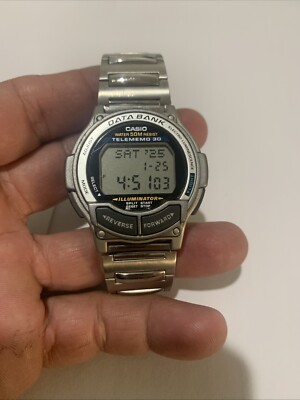CASIO 1600 DB-34H Data Bank illuminator Telememo 30