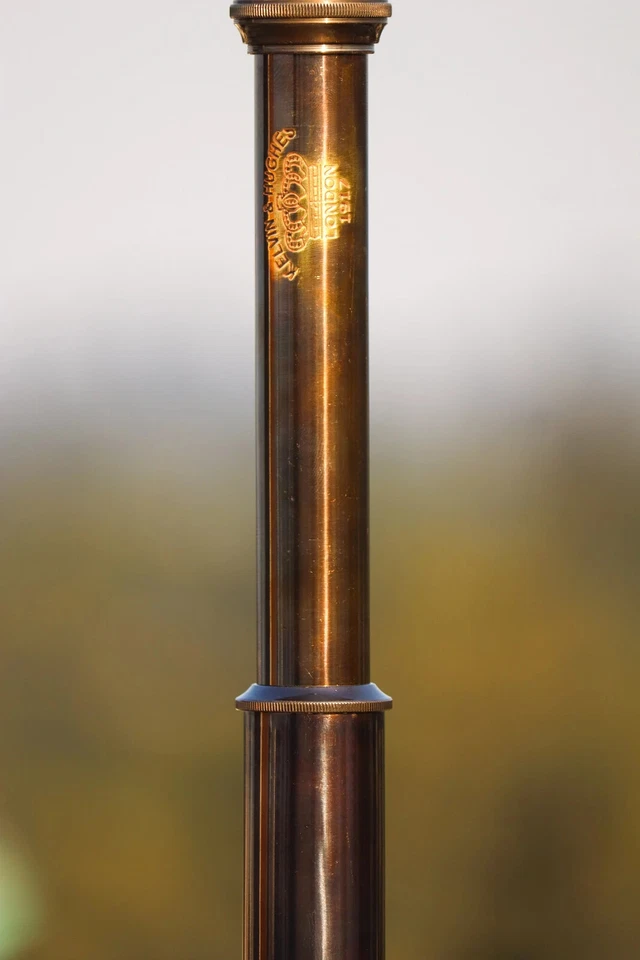 Personalised Brass Portable Telescope || Royal Brass Telescope - Image 2 of 4