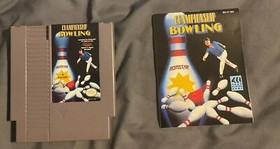 Championship Bowling Nintendo Entertainment System NES Tested Works With W/ Box