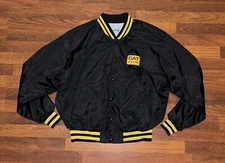 Vintage Cat Diesel Power Varsity Snap Button Jacket K Brand Made In USA XL