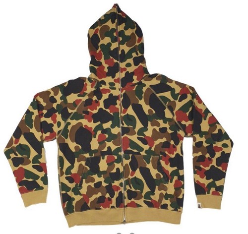 Bathing Ape Camo Hoodie | eBay