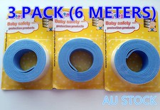 3x Meter Baby Kids Safety Table Desk Edge Corner Cushion Guard plain Protector