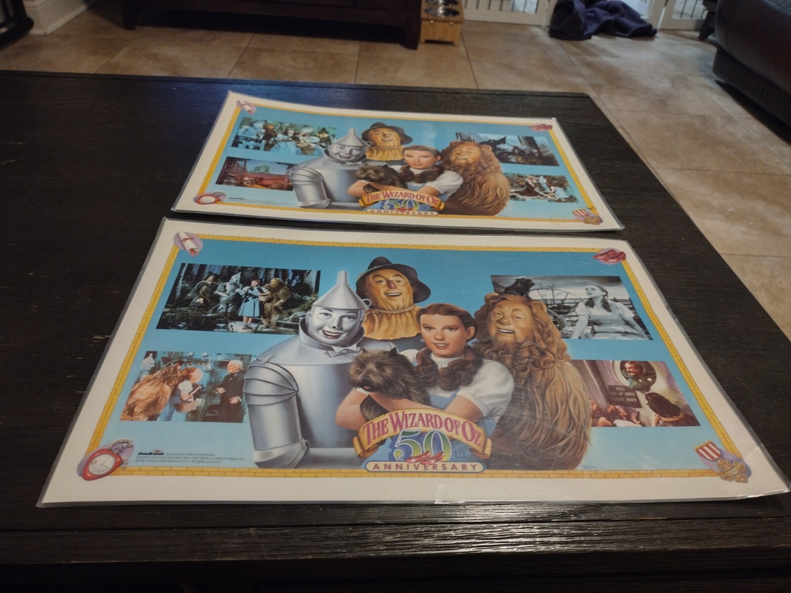 The Wizard Of Oz 50th Anniversary Vintage Placemats 1989 Collectible the-wizard-of-oz-50th-anniversary-vintage-placemats-1989-collectible