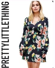 Pretty Little Thing floral dress size 14