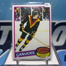 1980-81 Topps #177, LARS LINDGREN SP RC 🔥🔥🔥 Vintage Rookie Card