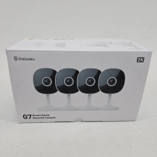 4 Pack Smart Home Security WiFi Camera G7 2K Alexa/Google Night 2 way Audio