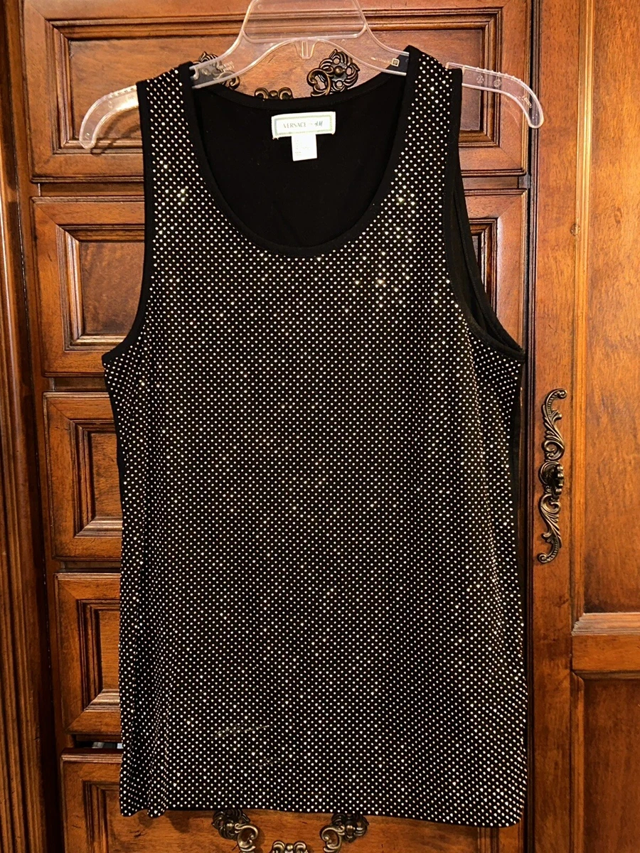 Versace vest on sale top