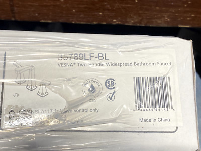 Delta 35789LF-BL  Vesna 1.2 GPM Widespread Bathroom Faucet