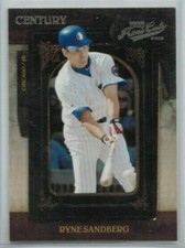 2008 Playoff Prime Cuts Ryne Sandberg Century Silver Base #'ed 19/25
