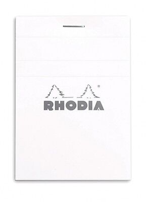 Rhodia Ice Staplebound Graph Grid with Margin Notebook Notepad  6 x 8.25-16201