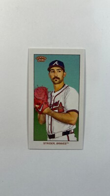 Spencer Strider 2024 Topps 206 Mini Atlanta Braves