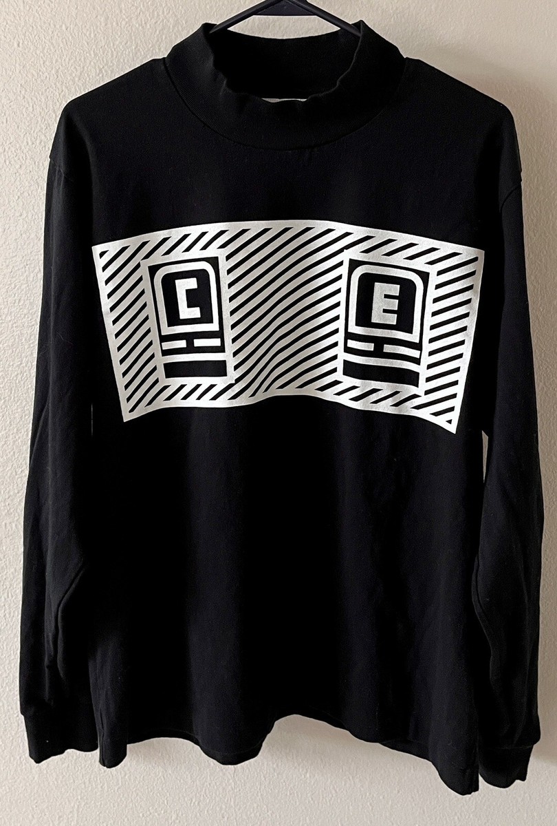 Cav Empt mock neck sweatshirt jumper computer - Black Large Great