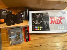 Hercules DJControl Inpulse 500 2-Channel DJ & Eris 3.5 Pair Studio Monitors New