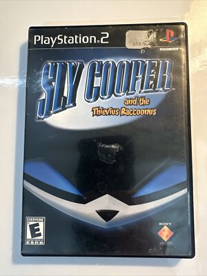Sly Cooper and the Thievius Raccoonus (Playstation 2, PS2) Complete CIB - Tested