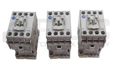 LOT OF 3 ALLEN BRADLEY 700-CF /A CONTACTOR 110-120V 50/60HZ 25A 600VAC