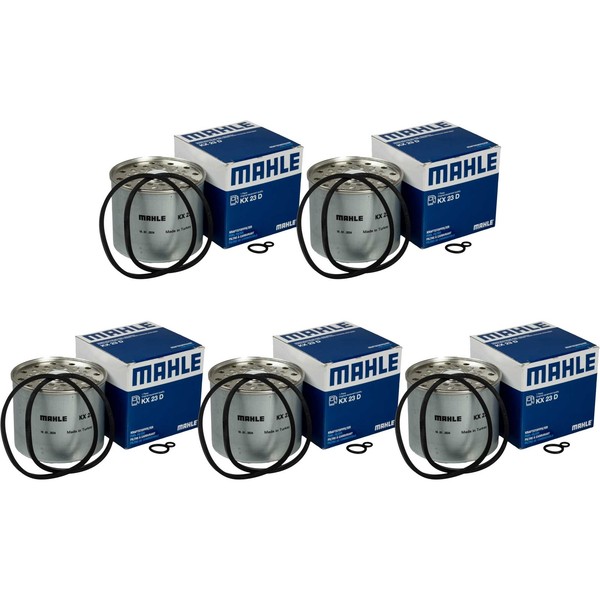 5X Mahle / Knecht Kraftstofffilter KX 23 Fuel Filter-image