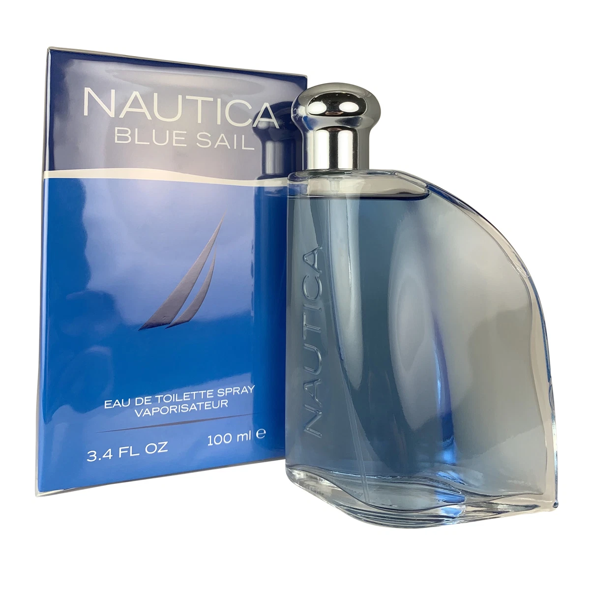 Blue Sail by Nautica for Men 3.4 oz Eau De Toilette Spray