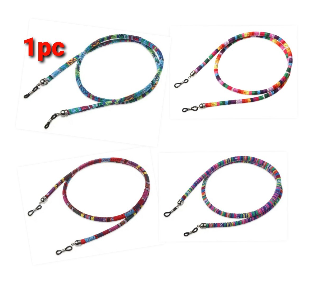 Colorful Eyeglasses Retainer Lanyard Holder Cord for Reading Glasses-image