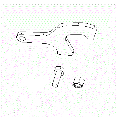Boss Pat # MSC04688 - Couple Towe Latch Kit Fo 10ft. 2002