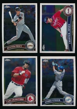 2011 Topps Chrome BB - You Pick Complete Your Set (F86)