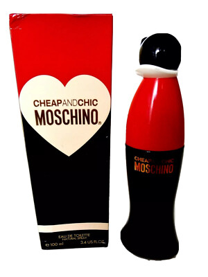 Cheap & Chic By Moschino For Women, Eau De Toilette Spray, 3.4-Ounce Bottle 