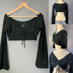 dri fit long sleeve crop top