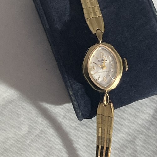 Paul Rivage, 17 Jewles, shock resistant swiss ladies watch vintage, oval shape, - Picture 5 of 5