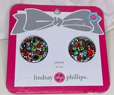 Lindsay Philips Shoe Snap Multicolor Gemstone, Aalihay 