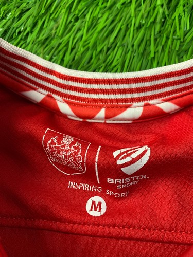 BRISTOL CITY 2016-2017 FOOTBALL SHIRT JERSEY HOME BRISTOL SPORT ORIGINAL SIZE M - Picture 7 of 13