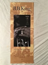B.B, King 1992 Promo Poster King Of The Blues Music New Condition 