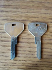 Lot of 2 Ilco Y153 / 1786 Key Blanks Made by ILCO in USA / NEW LOCKSMITH K872