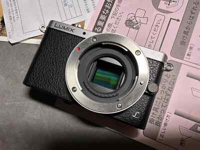 Panasonic Lumix DMC-GM1 Digital Camera Black Battery + Charger