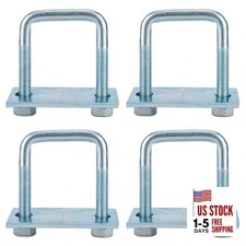 4 Pack Leaf Spring Clamp Kit, 2-5/8 inch Width X 4-1/8 2-5/8Width X 4-1/8Long