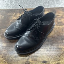 Dr Martens 1461 Mono Smooth Leather Oxfords Women's Size 7/Men's 6 Black EUC
