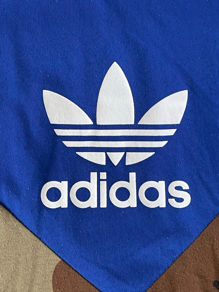 Adidas Climalite T-Shirt Men's Med Blue White Camo Short Sleeve Athletic - Image 4 of 4