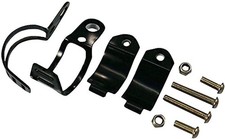 1pair Metal Motorcycle Modified Turn Signal Light Indicator Mount Bracket Black