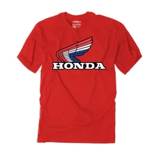 Factory Effex Honda RWB Classic Red T-Shirt Tee Adult Licensed CR CRF CBR XR NEW