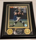 Drew Brees Signed Photo 20/99 Saints QB 24k Gold Overlay Coins COA