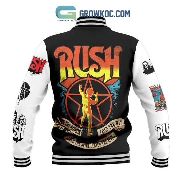 Rush Catch The Witness Catch The Spirit Baseball Jacket