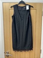 Black Shift Dress, Size 10, New From Next, A53
