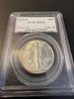 1939 D Walking Liberty Half Dollar PCGS MS64 Blast White!!