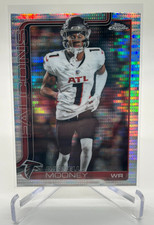 2025 Topps Chrome NFL Darnell Mooney Pulsar Refractor #11 Atlanta Falcons