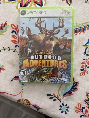 Cabela's Outdoor Adventures (Microsoft Xbox 360, 2009). New. Factory Sealed.