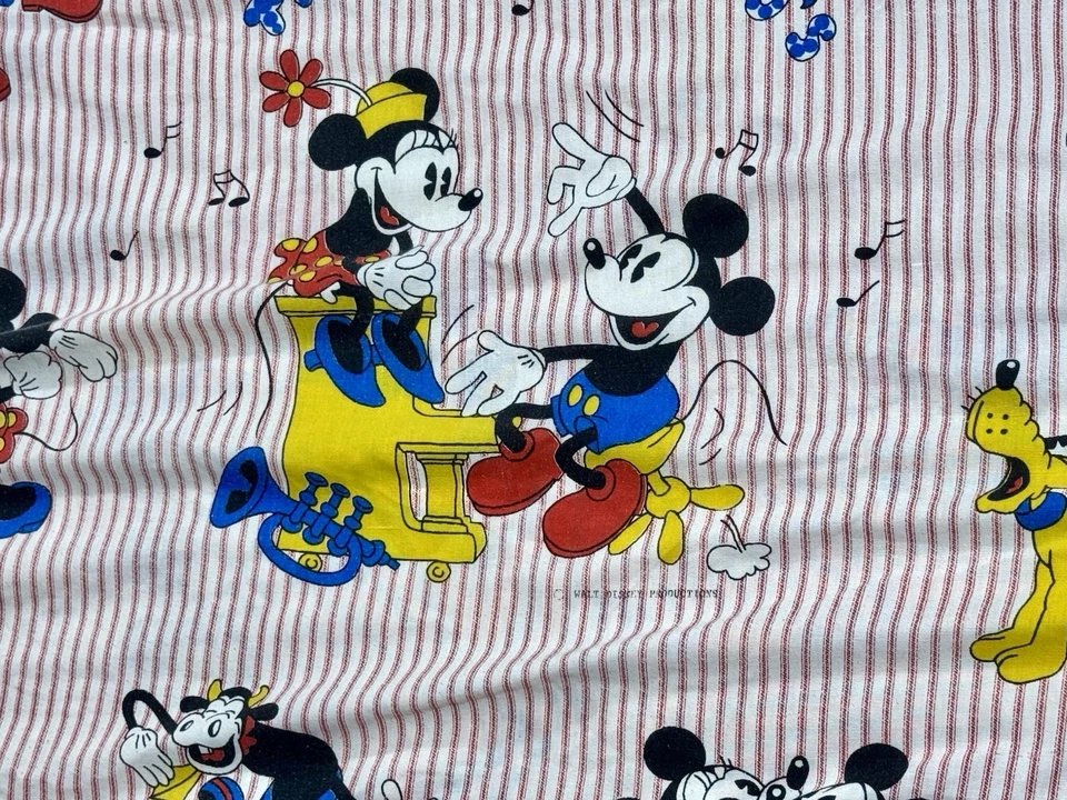 Disney Mickey & Minnie Mouse Pluto Swinging 30's Vintage Fashion Spread - Image 2 of 4
