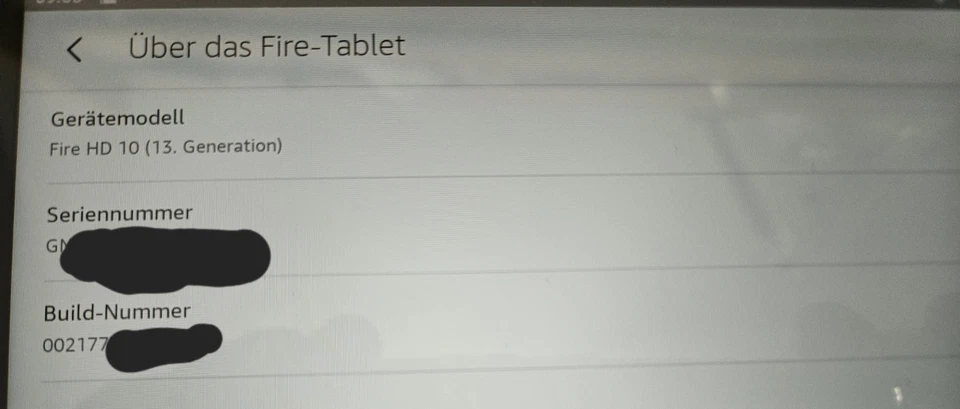 Amazon Fire HD 10 TG425K 13th Gen Gebraucht  - Bild 4 von 4
